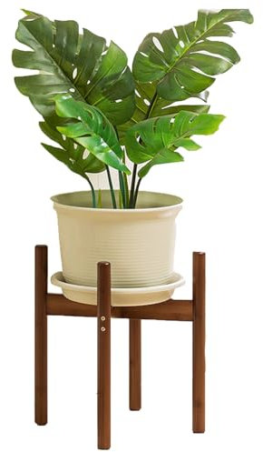 Blumenständer, Reich an Kreativität Blumenregal aus Massivholz, Pflanzenregal, Platzsparend Multifunktional Blumenbank für Fenster, Ecke, Wohnzimmer, Balkon, Garten, Büro