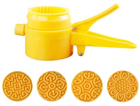 Handgjorda månkakformar set – Mooncake formar kit, handgjord -månkakform