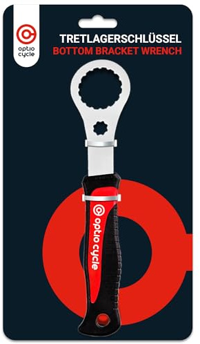 Optio Cycle Chiave Center Lock – Chiave per Movimento Centrale Shimano, Hollowtech | Estrattore Movimento Centrale Bici | Chiave Shimano Movimento Centrale per MTB e Bici da Corsa