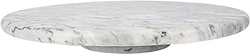 YXUANYZNB Piattaforma girevole per torte, alzata per torte in marmo, decorazione antiscivolo per torte di compleanno fai da te, per intagliare e decorare torte, strumenti da forno