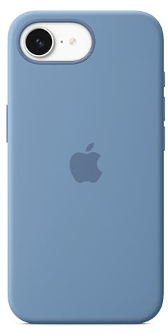 Apple Silikonskal till iPhone 16e – vinterblå ​​​​​​​