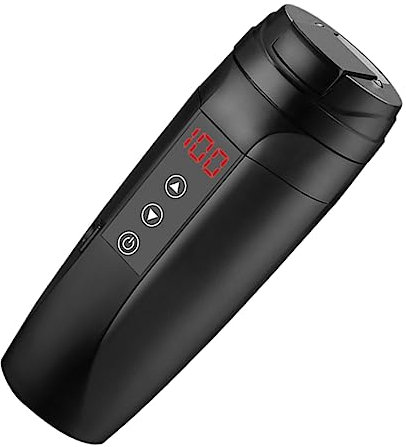 Holibanna Taza Térmica De Vacío Para Coche Calefactora Eléctrica Vaso Calentado Pantalla De Temperatura