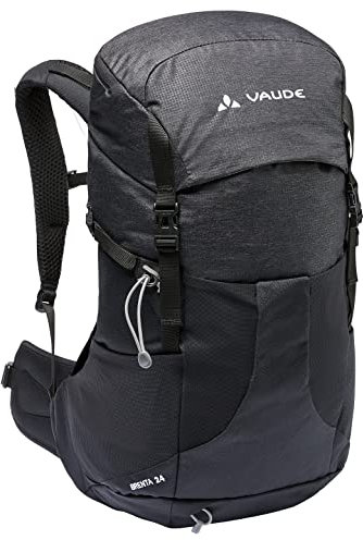 VAUDE Wanderrucksack Brenta 24l, wasserabweisender Rucksack Damen & Herren, komfortabler Trekkingrucksack mit integrierter Regenhülle, praktische Fächeraufteilung