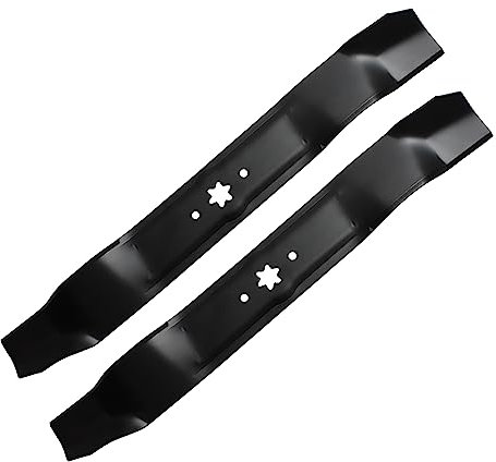 (2 Pack) Replacement Mulching Lawn Mower Blades for MTD/Cub Cadet/Troy Bilt 942-04126 942-0616 942-0616A 942-04087 742-04126 742-0616 742-0616A 742-04087 - Fits LT1040 LT1042 LT4200, 42” Deck Mower