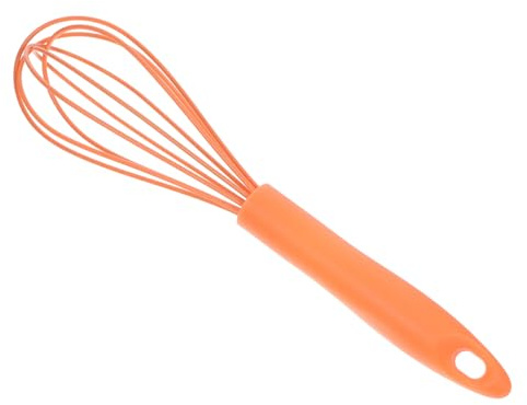 Cabilock 10 utensilios de cocina batidor de alambre para batidora de mano buttercream batidor manual batidor de silicona globos batidor de huevos de mano espumador de huevos
