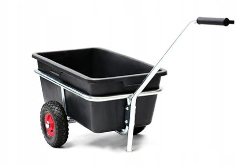 Kelberg Handwagen 150 Kg Ladevolumen 120 l (gehäuft) 2-Rad Luftrad Camping Bollerwagen Transportwagen Strandwagen Gerätewagen