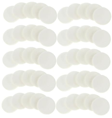 FUNOMOCYA 150stücke Auto-lufterfrischer-vinyl-clips Baumwoll-pads Für Aromatherapie Autozubehör Luftdicht Wiederverwendbar Für Auto Zuhause Büro