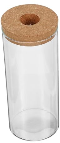 MAGICLULU Glasflasche Mit Korken Terrarium-glasbehälter Pflanzenflasche Landschaftsbehälter Tischschmuck Transparente Flasche DIY-Flasche Für Mikrolandschaften Leere Glasflasche