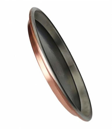 Brandani 96018 TEGLIA in RAME cm 38 spessore 1.5 mm, made in italy