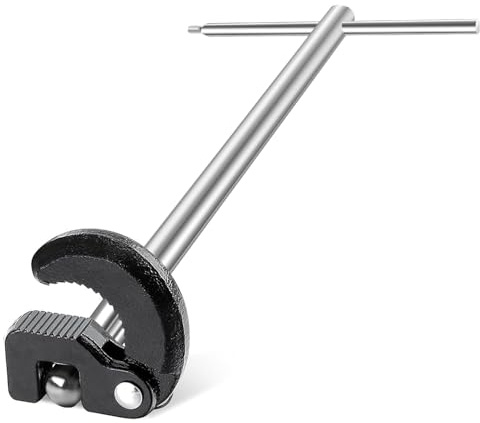 Sghtil Multifuncional para lavabo, ajustable para grifo | Herramienta de desmontaje adaptable de precisión para sifones, baño, jardín y bañera