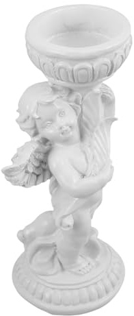 FUNOMOCYA Roman Column Sphere Holder Resin Stand Lightweight Decorative Pedestal for Wedding Table Garden Home Greek Statue Display Artistic Vintage and Contemporary Decor