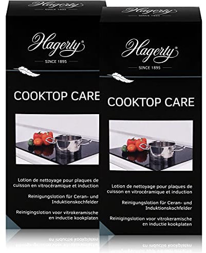 Hagerty Cooktop Care Lotion nettoyante pour plaques à induction 250 ml (Lot de 2)