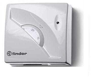 TERMOSTATO DA PARETE CON SPIA TERMOSTATO AMBIENTE A PARETE 1T.01.2 PAS FINDER