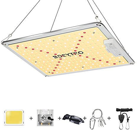 BOSYTRO LED Pflanzenlampe 1000W Grow Lampe vollspektrum pflanzenlicht und Dimmbarer Funktion LED Grow Light Wachstumslampe für Hydroponik Gemüse und Blumen Zimmerpflanzen