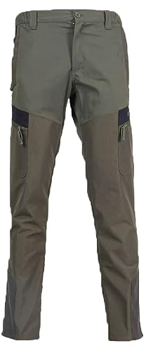 fratelliditalia.org Pantalone Pantaloni antistrappo Elasticizzato Teflon Rinforzi Caccia Moto Pesca