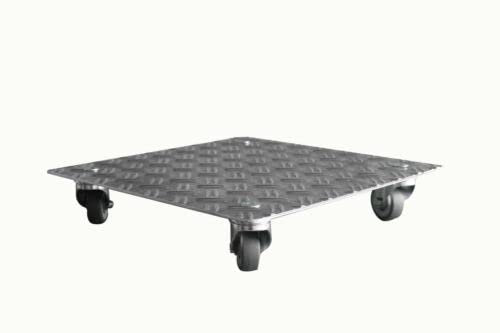 Pflanzenroller Riffel Quintett 3/4,5 Quadrat-200 bis 200kg Blumenroller Indoor/Outdoor (AluGripV200-L-3/4,5-650x650)