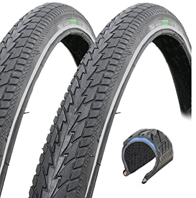 2 x Pannensicherer Fahrradreifen 28 Black Dingo Spinifex 700x40C 42-622 Reifen schwarz Reflex zum Wählen