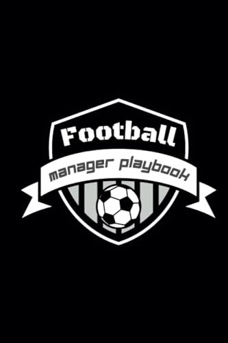 Football Manager Playbook: 120 match day pages and full page pitch planners. Perfect for youth team and grass roots team coaches and managers.