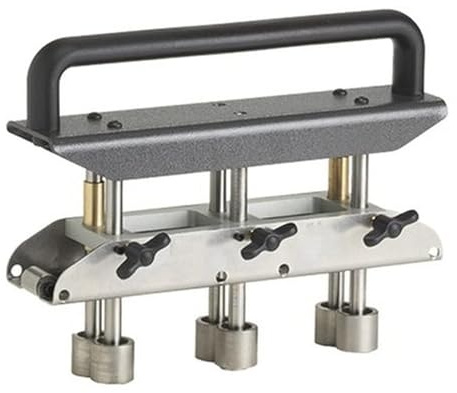 Kantenroller, Kantenroller mit Drei Stationen Zum Biegen von Metalldachmaterialien in Einem Winkel von 0–90 Grad, Blechkantenroller für Biegungen von 1/2 Bis 5 Zoll (13 Bis 130 mm)
