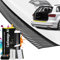 CarDesign AI Protector de borde de carga adecuado para VW T-Roc 2017-2026 (5 puertas SUV compacto): juego completo con lámina protectora de pintura a medida, protección contra arañazos para maletero