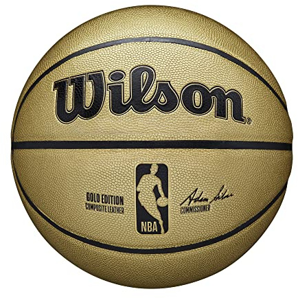 'Wilson NBA Gold and Platinum Edition Basketballs - Size 7-29.5'''