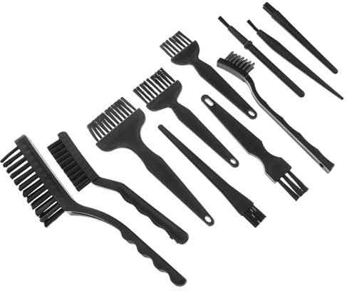 LAPYAPPE 11stücke Tastatur Reinigungsset Mit Antistatischer Reinigungsbürste Tragbarem Griff Und Pinseln Für Hausreinigung Von Kleinen Zwischenräumen