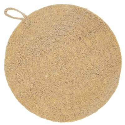YARNOW Tapis De Cuisson Vapeur Rond Luffa Antiadhésif Pour Dim Pour Cuisine Nettoyage Facile