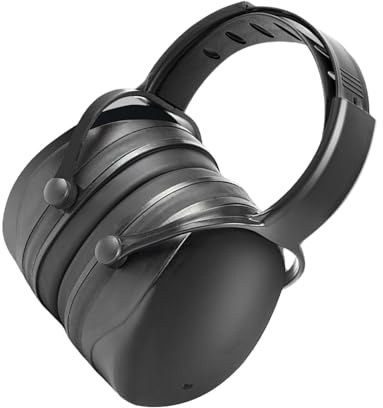 Obotsnoi Cuffie antirumore regolabili ultra-silenziose per ambienti industriali pratica e produttività in ufficio studio/rilassamento cuffie con cancellazione del rumore, Nero , Taglia unica