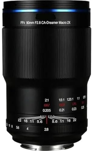 Compatible for Sony E Mount, Compatible for Canon RF Mount 90mm f/2.8 2x Ultra Macro APO Lens(For M43)
