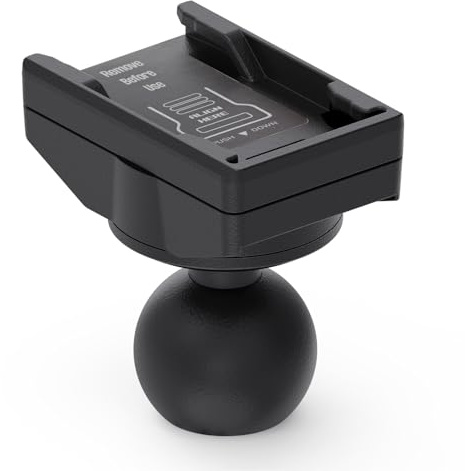 TUSITA 1 Ball Mount Adapter Compatible with Garmin Handheld(Spine Mount 2) - GPS System Accessories
