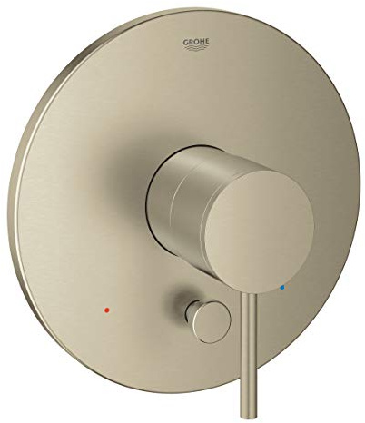 Grohe 19867EN3 Atrio Druckausgleichsblende mit Steuermodul, gebürstetes Nickel gebürsteter nickel