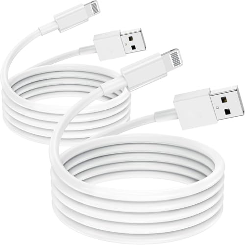 [Apple MFi Certificado] 2 Pack 2m Cable Cargador iPhone, Cable iphone Carga Rapida para Apple iPhone12 / 12mini / iPhone 11/11 Pro / 11 Pro Max/X/XS/XR/XS Max / 8/8 Plus iPad Airpods