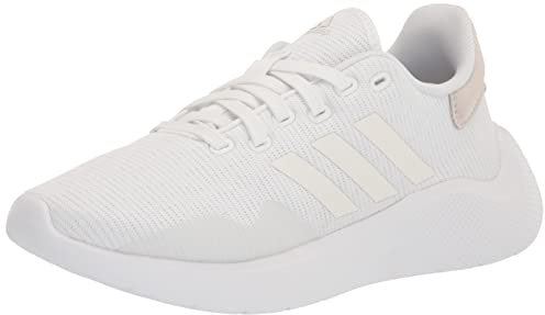 Adidas Puremotion 2.0 Damen-Laufschuh, Weiß/Weiß/Zero Metallic, 9.5
