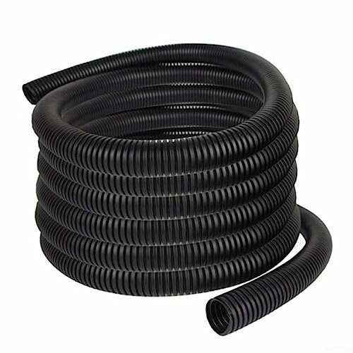 Pond Hose, 30m Length Flexible Corrugated Bellow Conduit Protective Tube Pipe Hose Sleeve for Car，Garden,Office Electric Wiring (Inner diamete 1/4/ 3/8/, outer diameter 13 mm/10 mm,)