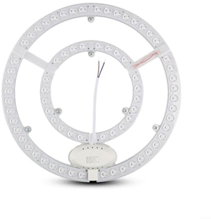 HEIBTENY Fonte di luce da soffitto, 12 W-72 W, rotonda, lampada da soffitto, modulo LED 2835 per SMD, modulo per stoppino, patch (72 W, DOUBLE COLOR)