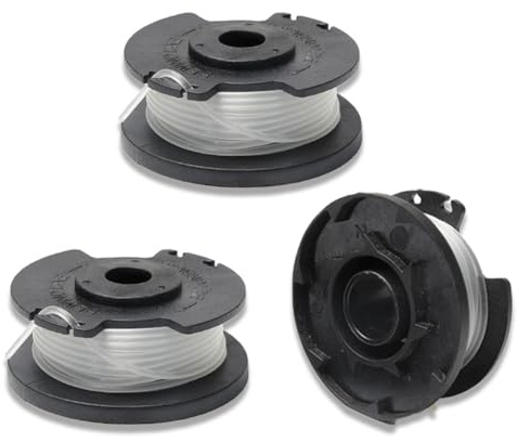 3 Pcs Strimmer Spool Line Compatible with Einhell GE-CT 18/28 Li GE-CT 18/28 Li TC,Nylon Grass Trimmer Replacement Spool Wire (4.9m×1.6mm)