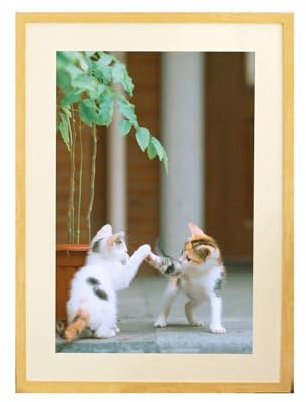 Ayoiow Photo Frames 38x27 cm Holz Holz Fotorahmen für Büros Fotowand Bilderrahmen