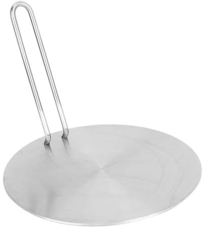 Holibanna Induction Cooker Heat Diffuser Plate Removable Thermal Guide Plate Stainless Steel Cooking Adapter for Electric and Gas Stoves Suitable for Kitchen Use
