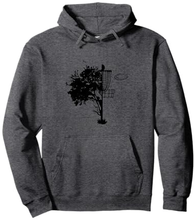 Discgolf Albero e Cestino Felpa con Cappuccio