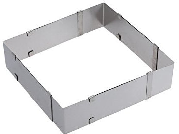 Bestonzon, Stampo per torte, rettangolare, regolabile