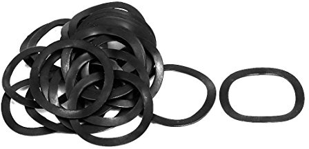 sourcing map Rondelle Ondulée à Compression 21mm Dia. int. 27mm Dia. ext. épaisseur 0,4mm 40pcs