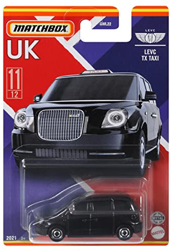 Matchbox 1:64 Best Of UK Cars Levc Taxi HFH59