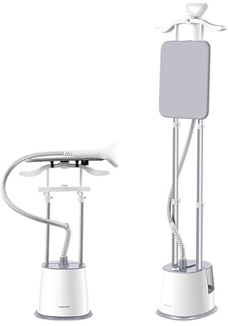 Vaporizador de ropa vertical de 2000 W, vaporizador de ropa profesional resistente con tanque de agua de 2,3 L para uso comercial y doméstico, plancha de vapor de mano