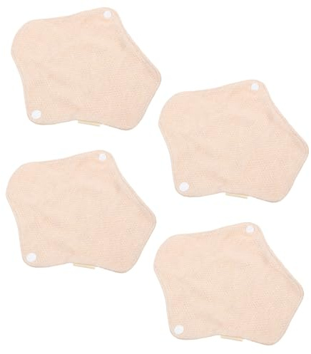 COLLBATH 4pezzi Assorbenti Mestruali in Cotone Riutilizzabili Per Donna Assorbenti Lavabili e Sicuri Tenuta Stagna e Confortevole