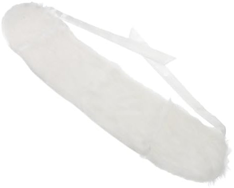 WRITWAA Wickelschal Für Kleine Mädchen Im Winter Modischer Schal Aus Kunstfell Bequemer Wickelschal Für Kaltes Wetter Dekoratives Kleidungsaccessoire Für Mädchen