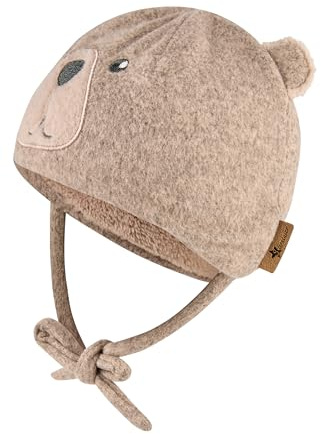 Sterntaler Jungen Beanie-Mütze Mütze Bär