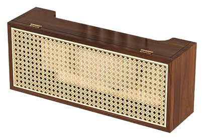 Kabelbox Wandmontage Massivholz Rattanweberei Kann Etwa 50 Pfund Tragen Router Box Verstecken Multifunktional für Router Kabel(Größe : 50x13.5x20cm)