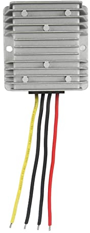 DC to DC Boost Converter 12V to 13.8V 15A IP67 Waterproof for Vehicle Security Systems and LED Strip Lights