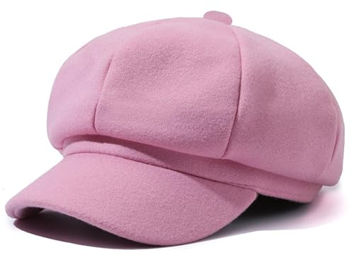 NLAND Schirmmütze Damen Winter Ballonmütze Herren | Baskenmütze Sind Weich,Leicht,Bequem und Warm,Painter Hut Klassisches 8-Teiliges Design,für Damen und Herren,Einheitsgröße