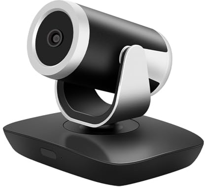 AIRYSSFU Webcam, Webcam USB wireless da 8 MP 4K con zoom 10x, videocamera HDR con riduzione del rumore 3D a 360 gradi